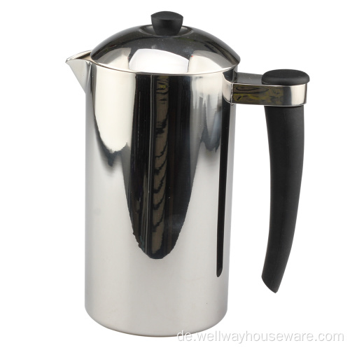 Kaffee French Press mit Silikongriff